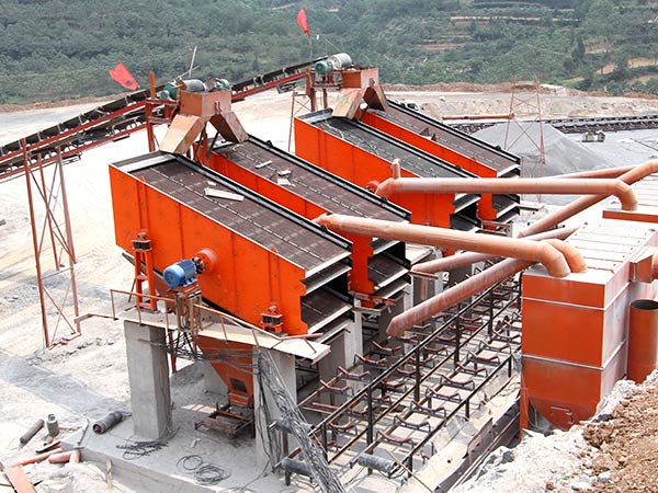 石料生产线现场